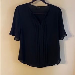 Classic Black Blouse!